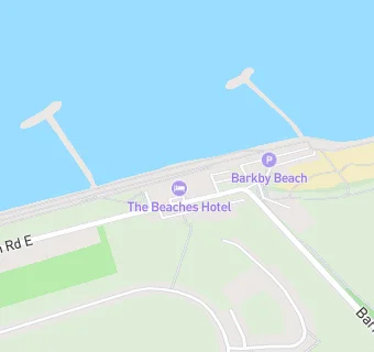 map for The Beaches Hotel