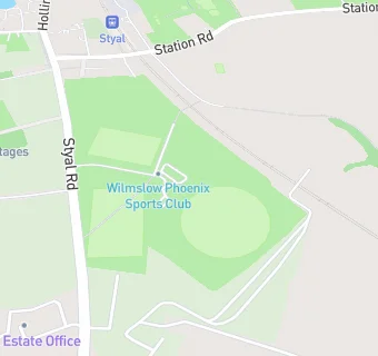 map for Wilmslow Phoenix Sports Club