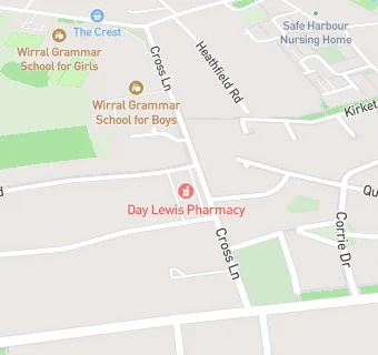 map for Morsy Lewis Pharmacy