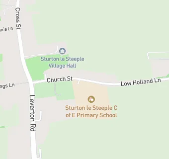 map for Sturton CofE Primary School