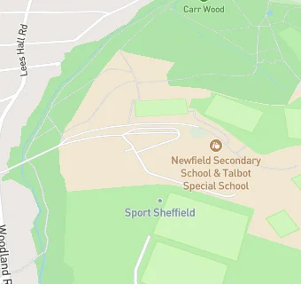 map for Newfield Secondary School