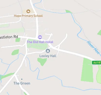 map for Old Hall Hotel and Tearooms