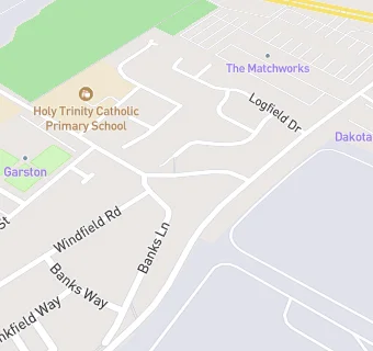 map for Banks Road Primary School