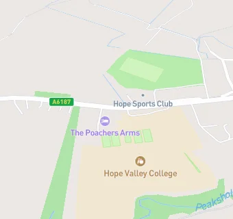 map for Hope Valley College