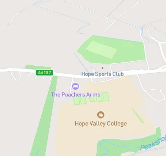 map for Hope Valley College