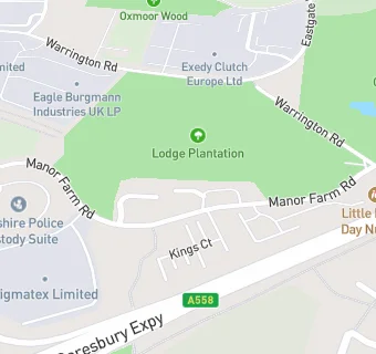 map for Little Manor Day Nursery