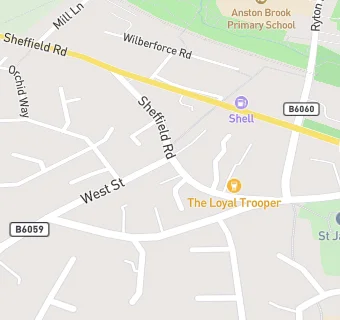 map for Leeds Arms