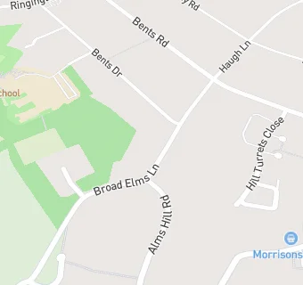 map for Broad Elms School