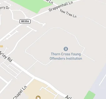 map for HMP-YOI Thorn Cross