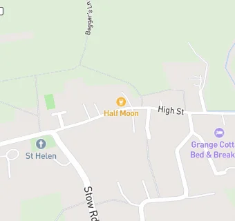 map for Willingham Village Hall Management Committee