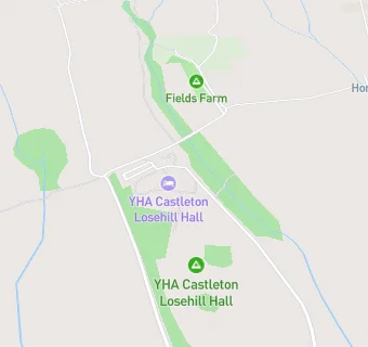 map for YHA Castleton