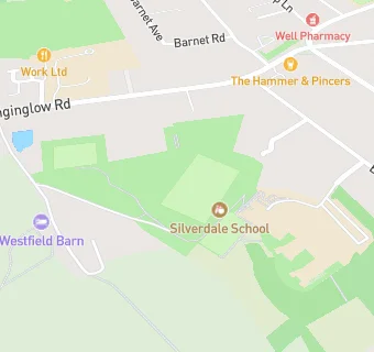 map for Silverdale School