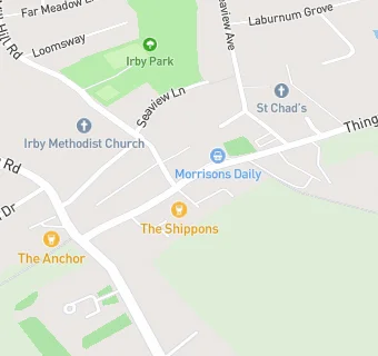 map for Irby Fish And Chips