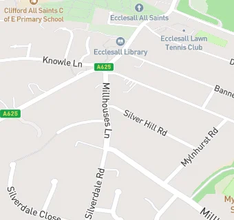 map for Ecclesall Medical Centre