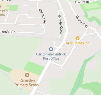 map for Ramsden Primary School