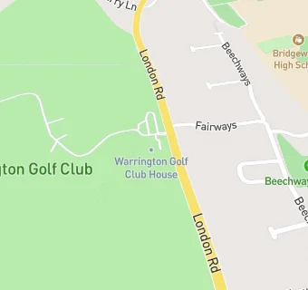 map for The Warrington Golf Club (Bar/Halfway House)