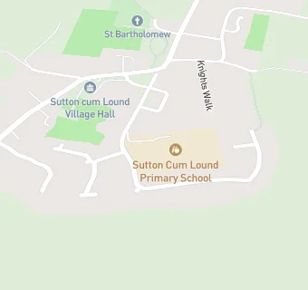 map for Sutton-Cum-Lound CofE School