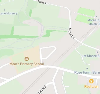 map for Moore Primary School