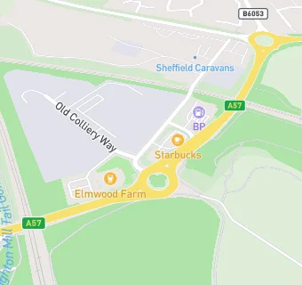 map for Beighton Park Service Station