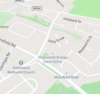 map for Chatsworth Grange Nursing Home