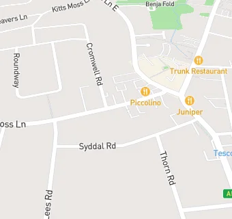 map for Amans Bramhall