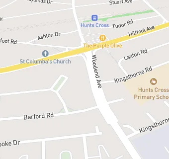 map for Hunts Cross Pharmacy