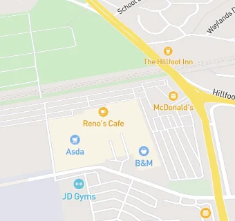 map for Asda Pharmacy