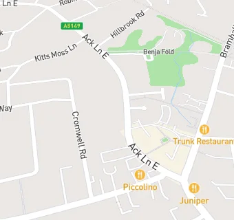 map for Shell Bramhall Service Station - Londis