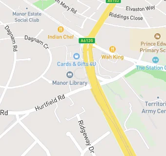 map for Manor Top Medical Centre