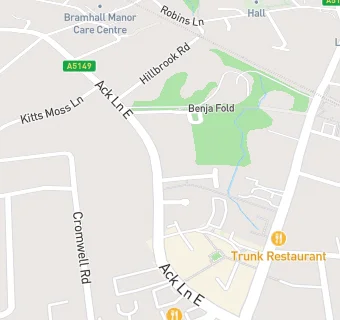 map for Duttons Bramhall