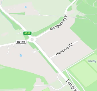 map for Caldy Sports Club