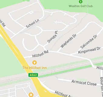 map for Hillfoot Hotel