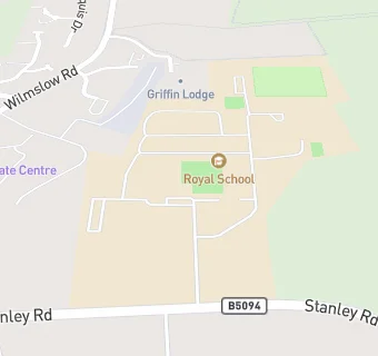 map for Royal School, Manchester