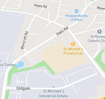 map for St Michaels Catholic Primary School