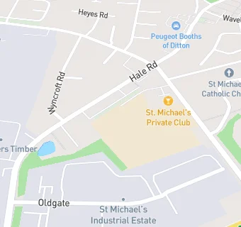 map for St.Michaels Extended School