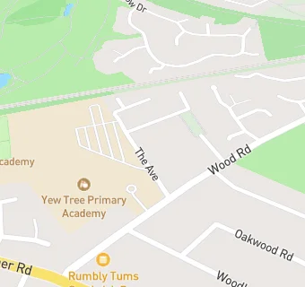 map for Yew Tree Community Primary School