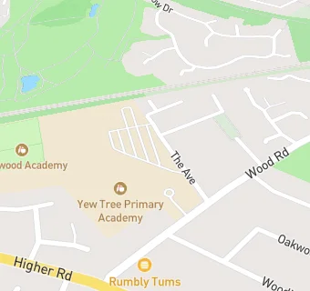 map for Yew Tree Community Primary School (With Designated Special Provision)