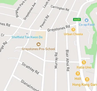 map for Greystones Preschool