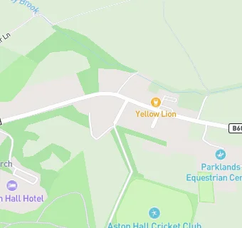 map for Aston Hall Cricket Club