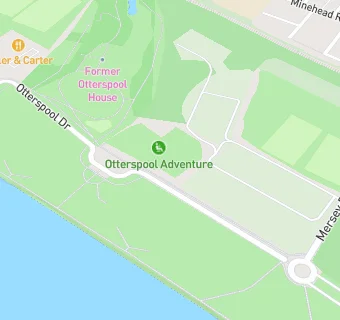 map for Otterspool Adventure Centre Cafe