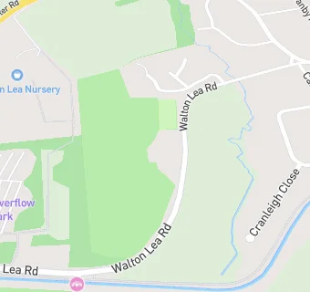 map for Warrington Sports Club