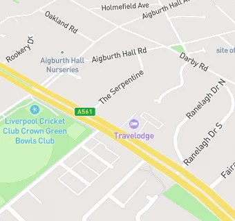 map for Fulwood Court