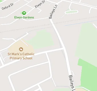 map for St Marks Catholic Primary School