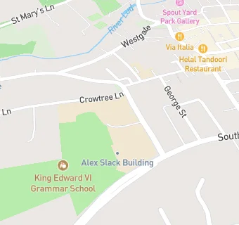 map for The King Edward VI Grammar School, Louth