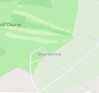 map for Disley Golf Club Ltd