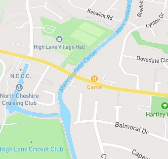 map for Oliver's Chocolate Parties