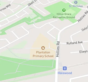 map for Plantation Primary School