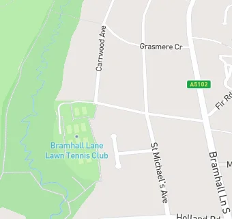 map for Bramhall Lane Lawn Tennis Club