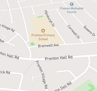 map for Prenton Primary School