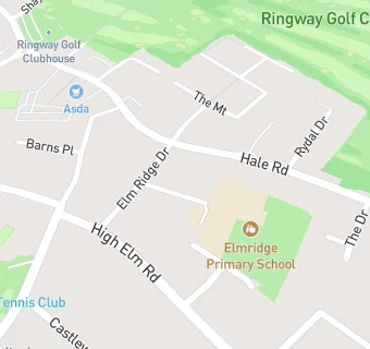 map for Elmridge Primary School